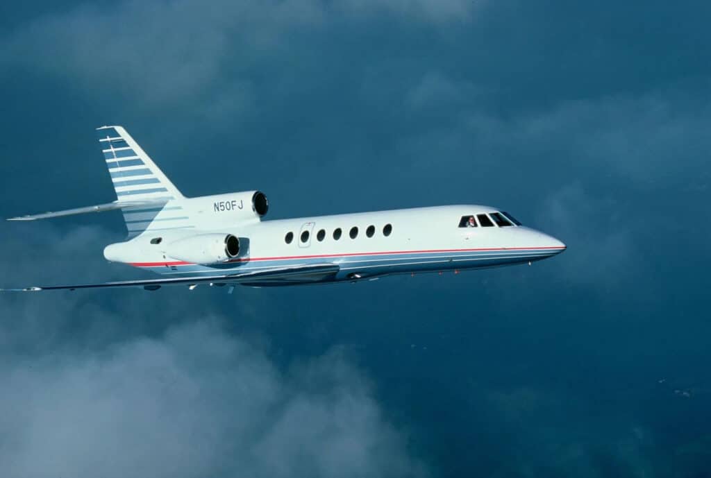 Dassault Falcon 50EX 4